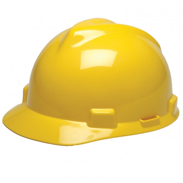 Casco Msa T-Cachucha. V-Gard Amarillo.