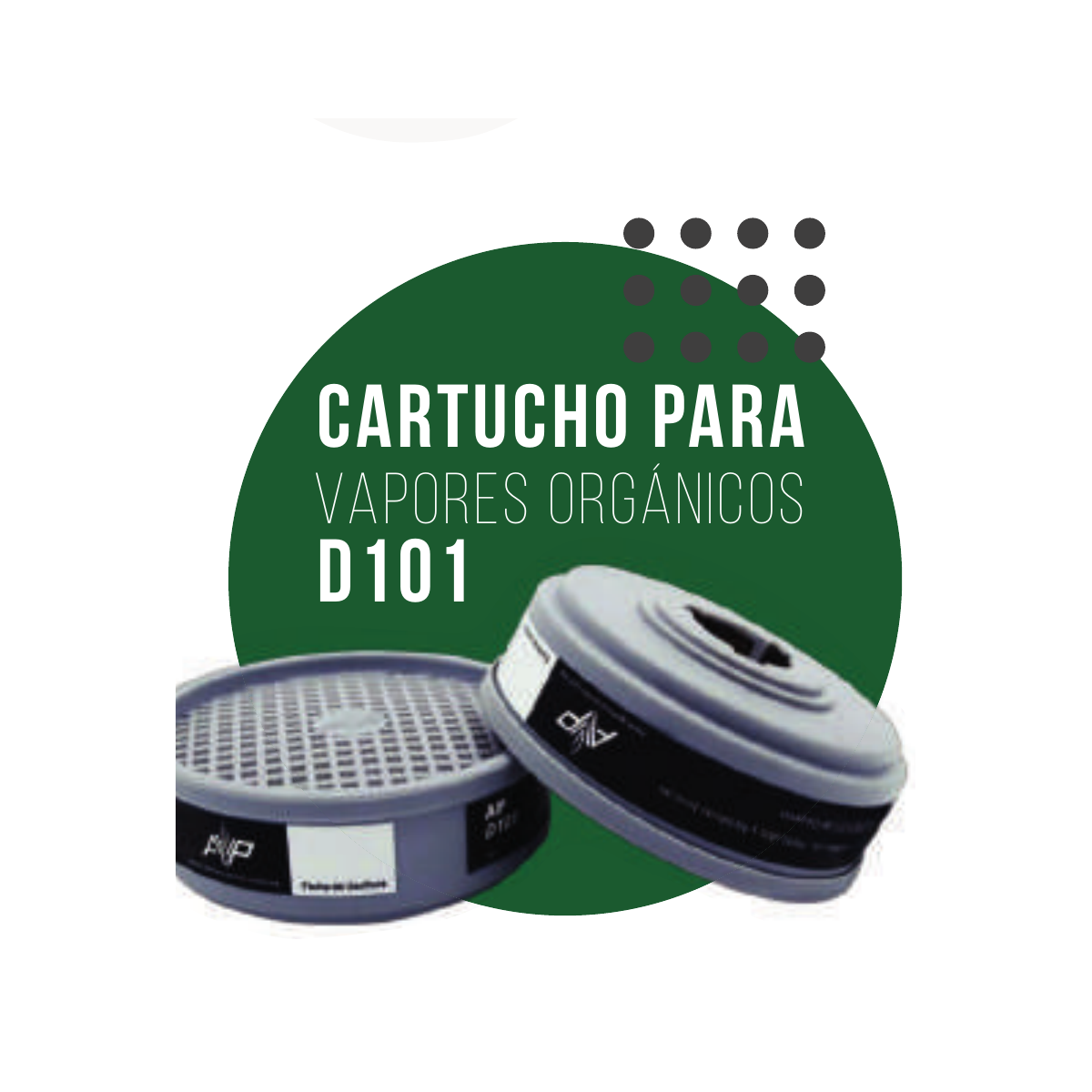 Cartucho Vapores Organicos Ap
