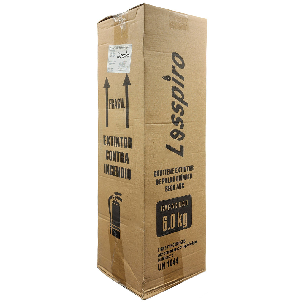 Extintor PQS ABC de 6 kg