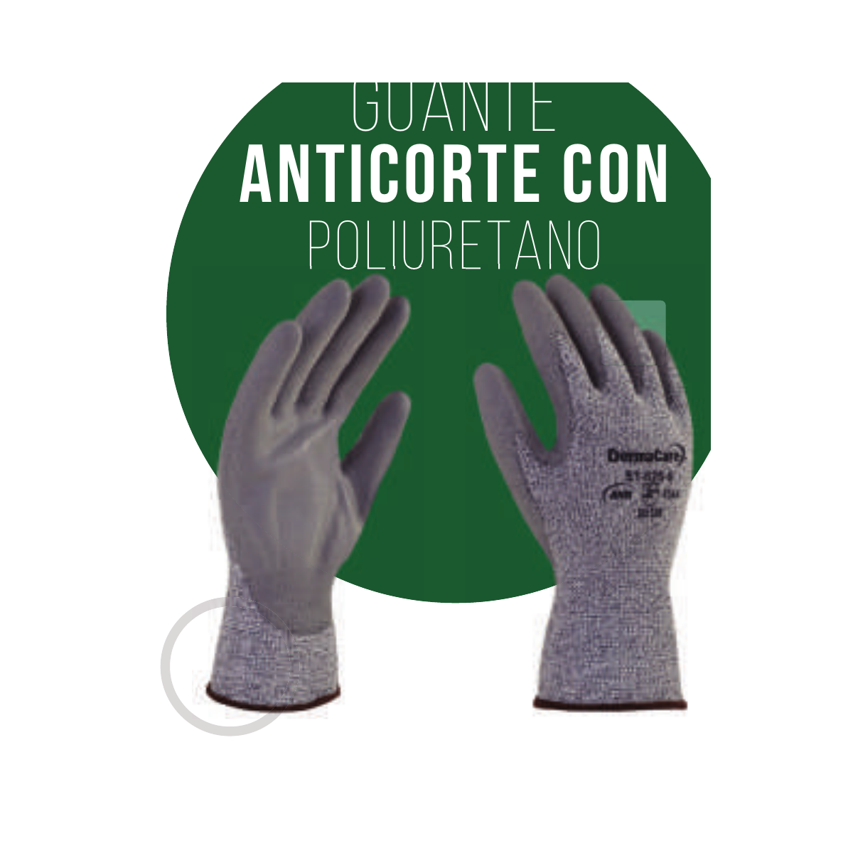 Guante Anticorte Poliuretano #9