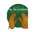 Guante Piel C/Elastico T/Argonero